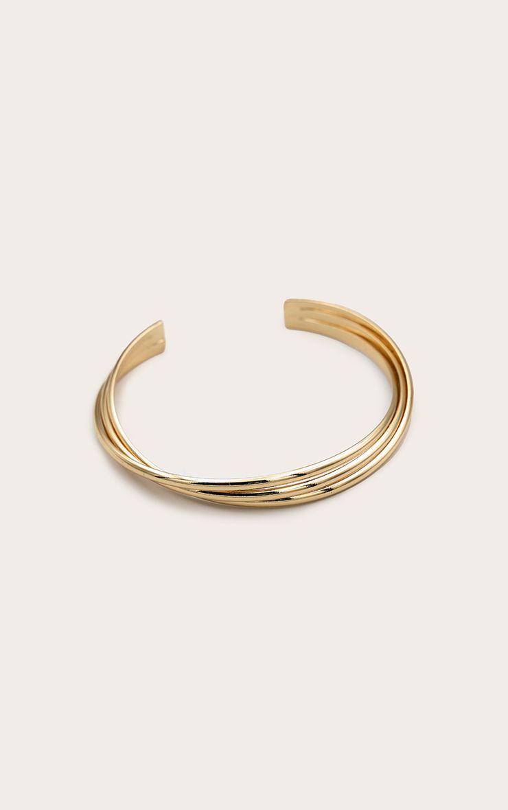 Ridge Twist Bangle by PRETTYLITTLETHING