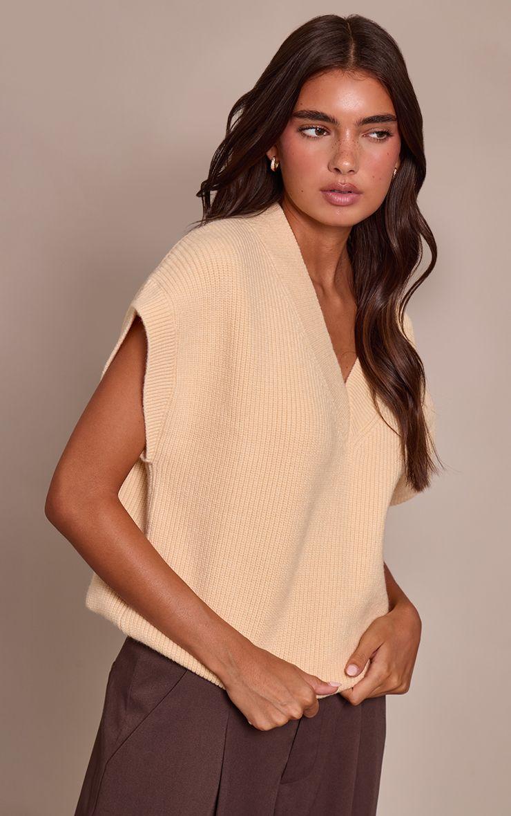 Sleeveless Knit Jumper by PRETTYLITTLETHING