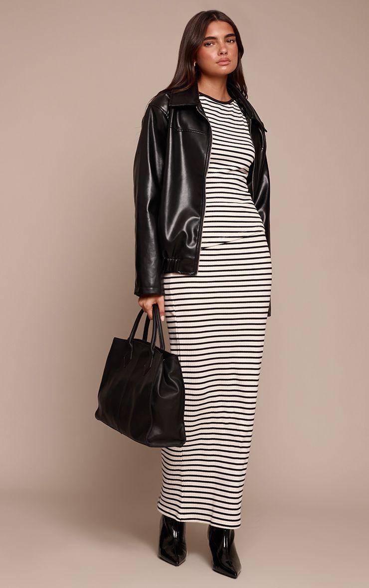 Stripe Maxi Skirt Co-ord by PRETTYLITTLETHING