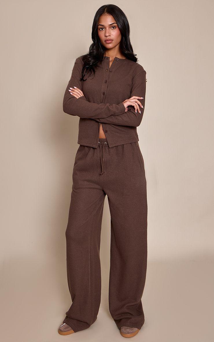 Tall  Soft Touch Wide Leg Joggers by PRETTYLITTLETHING