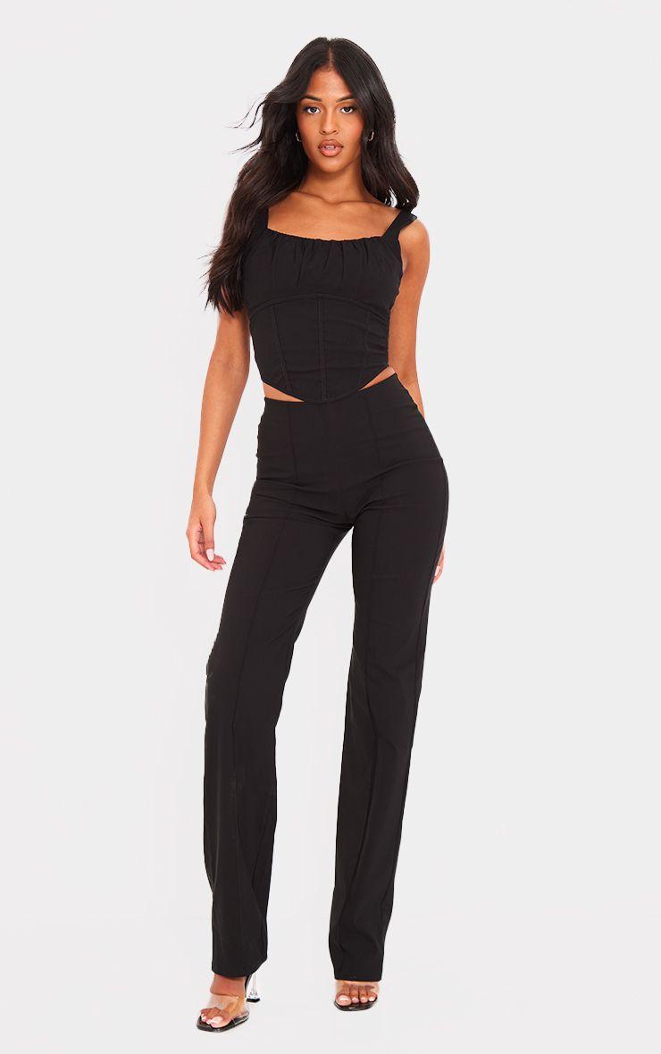 Tall  Stretch Woven Trousers Co-ord by PRETTYLITTLETHING