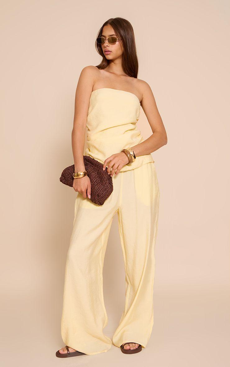 Woven Straight Leg Trouser by PRETTYLITTLETHING