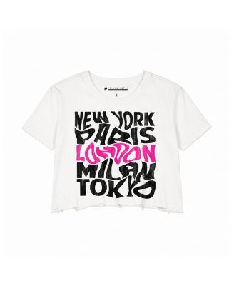 Girls' Cities Crop Top - Big Kid by PRINCE PETER COLLECTION