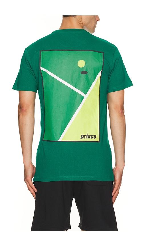 Prince Tennis Tee in Green by PRINCE TENNIS