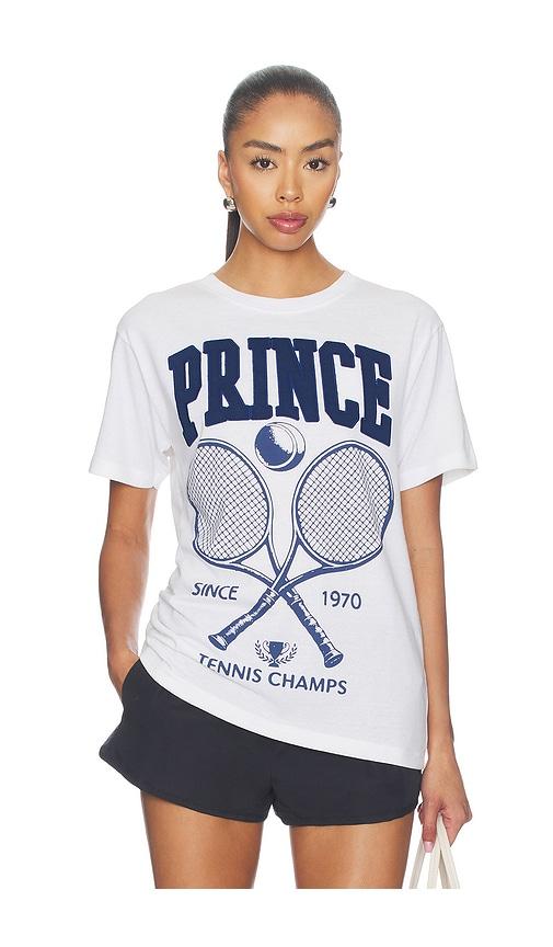 Prince Tennis Tee in White by PRINCE TENNIS