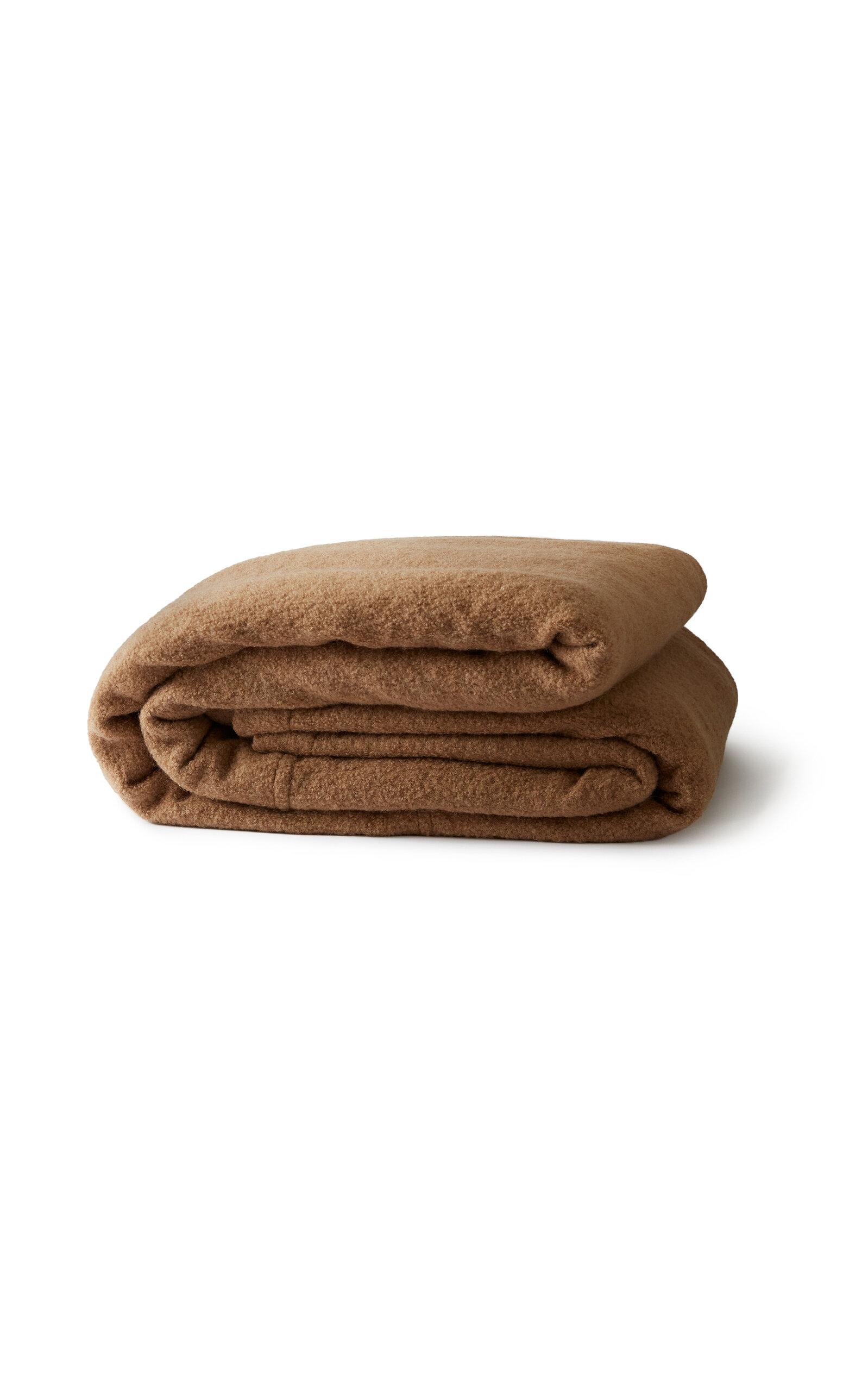 Principal’s Daughter - Bouclé Bedcover - Brown - Moda Operandi by PRINCIPAL'S DAUGHTER