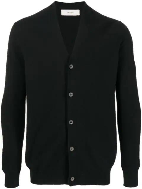 V-neck cashmere cardigan by PRINGLE OF SCOTLAND