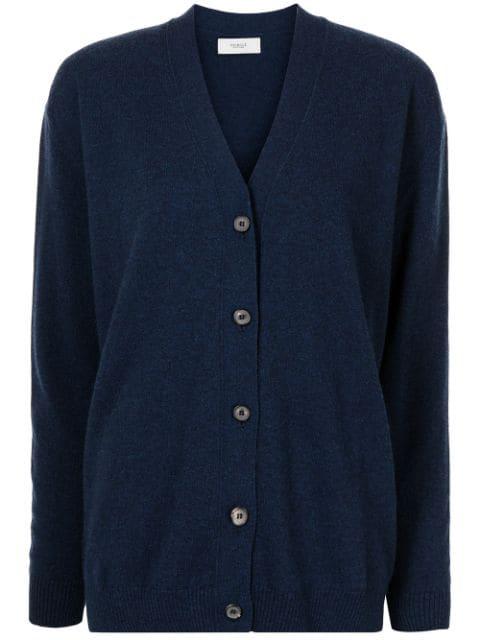 V-neck cashmere cardigan by PRINGLE OF SCOTLAND