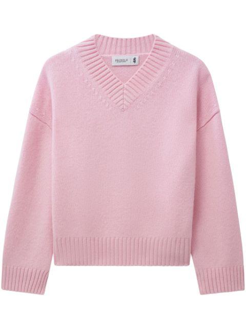V-neck cashmere sweater by PRINGLE OF SCOTLAND