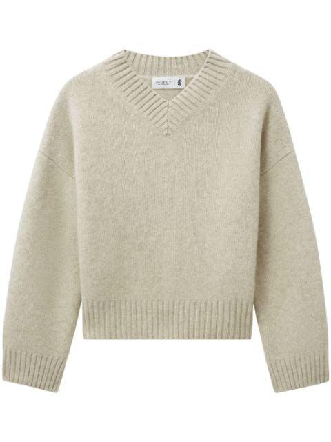 V-neck cashmere sweater by PRINGLE OF SCOTLAND