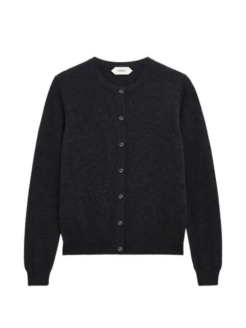 crew-neck cashmere cardigan by PRINGLE OF SCOTLAND