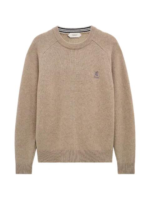 crew-neck logo sweater by PRINGLE OF SCOTLAND