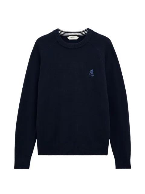 crew-neck logo sweater by PRINGLE OF SCOTLAND