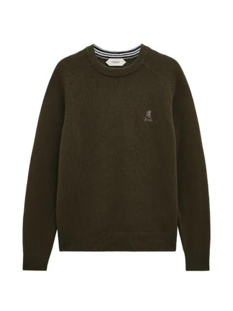 crew-neck logo sweater by PRINGLE OF SCOTLAND
