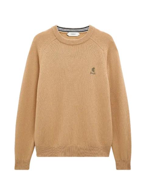 crew-neck logo sweater by PRINGLE OF SCOTLAND