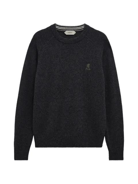 crew-neck logo sweater by PRINGLE OF SCOTLAND