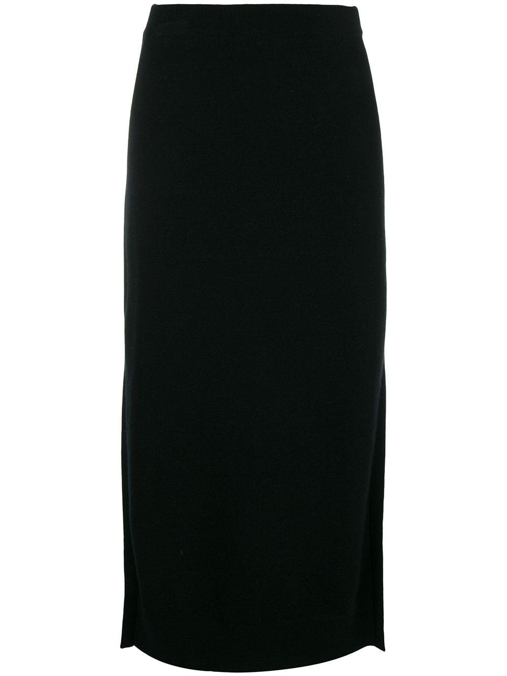 knitted midi skirt by PRINGLE OF SCOTLAND