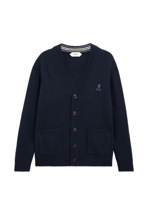 logo cardigan by PRINGLE OF SCOTLAND