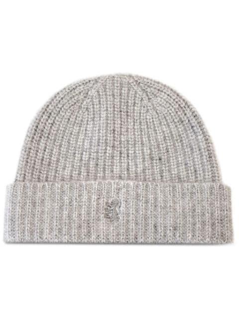 ribbed-knit cashmere beanie by PRINGLE OF SCOTLAND