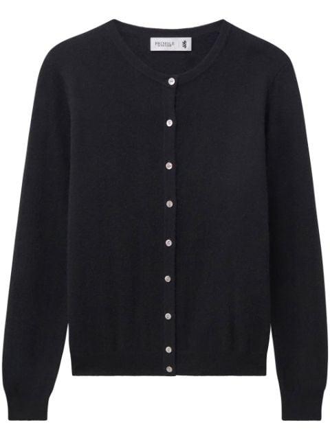 round-neck cashmere cardigan by PRINGLE OF SCOTLAND