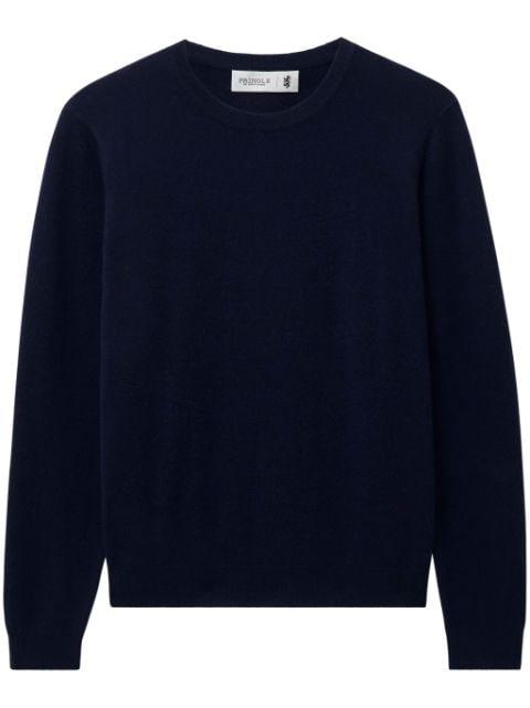 round-neck cashmere sweater by PRINGLE OF SCOTLAND