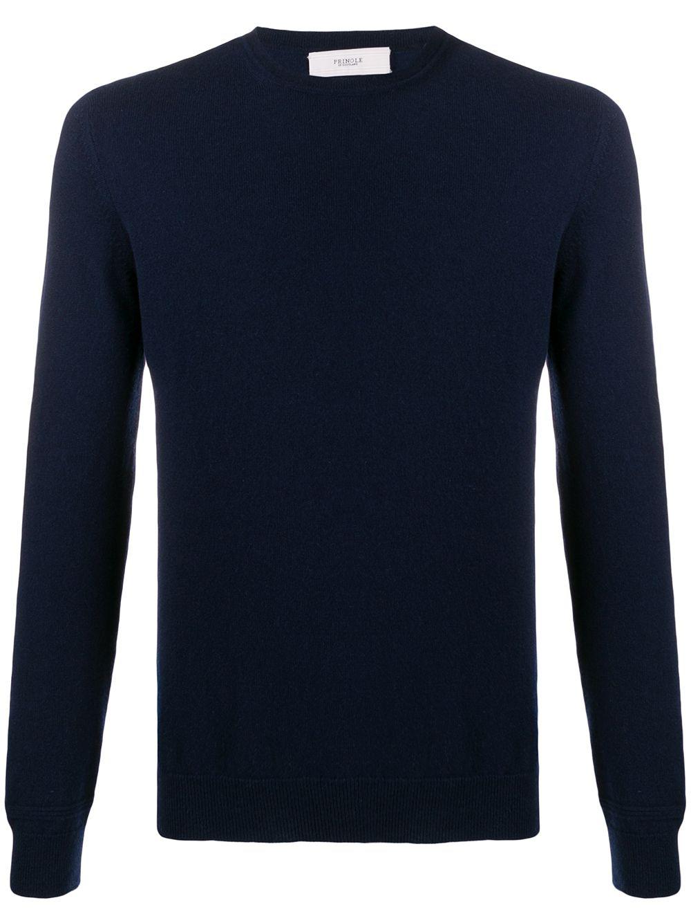 round neck fine knit jumper by PRINGLE OF SCOTLAND