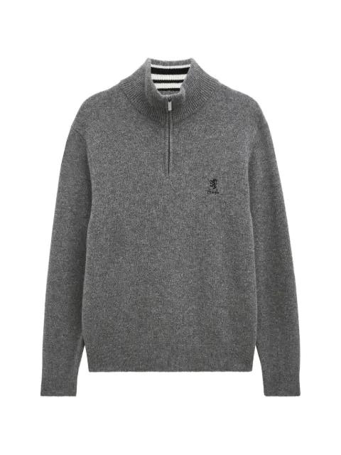 zip polo shirt by PRINGLE OF SCOTLAND