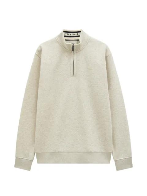 zip track sweatshirt by PRINGLE OF SCOTLAND