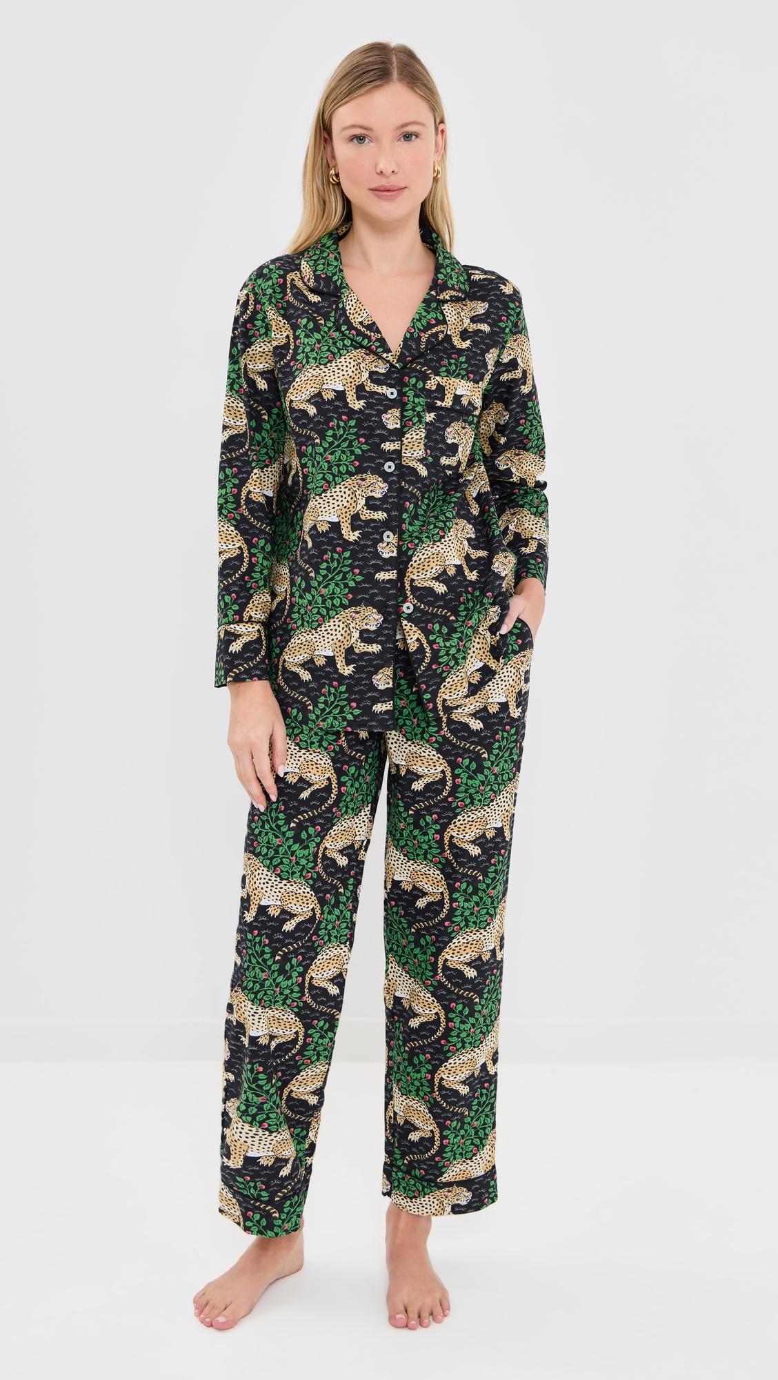 Bagheera Long PJ Set by PRINTFRESH