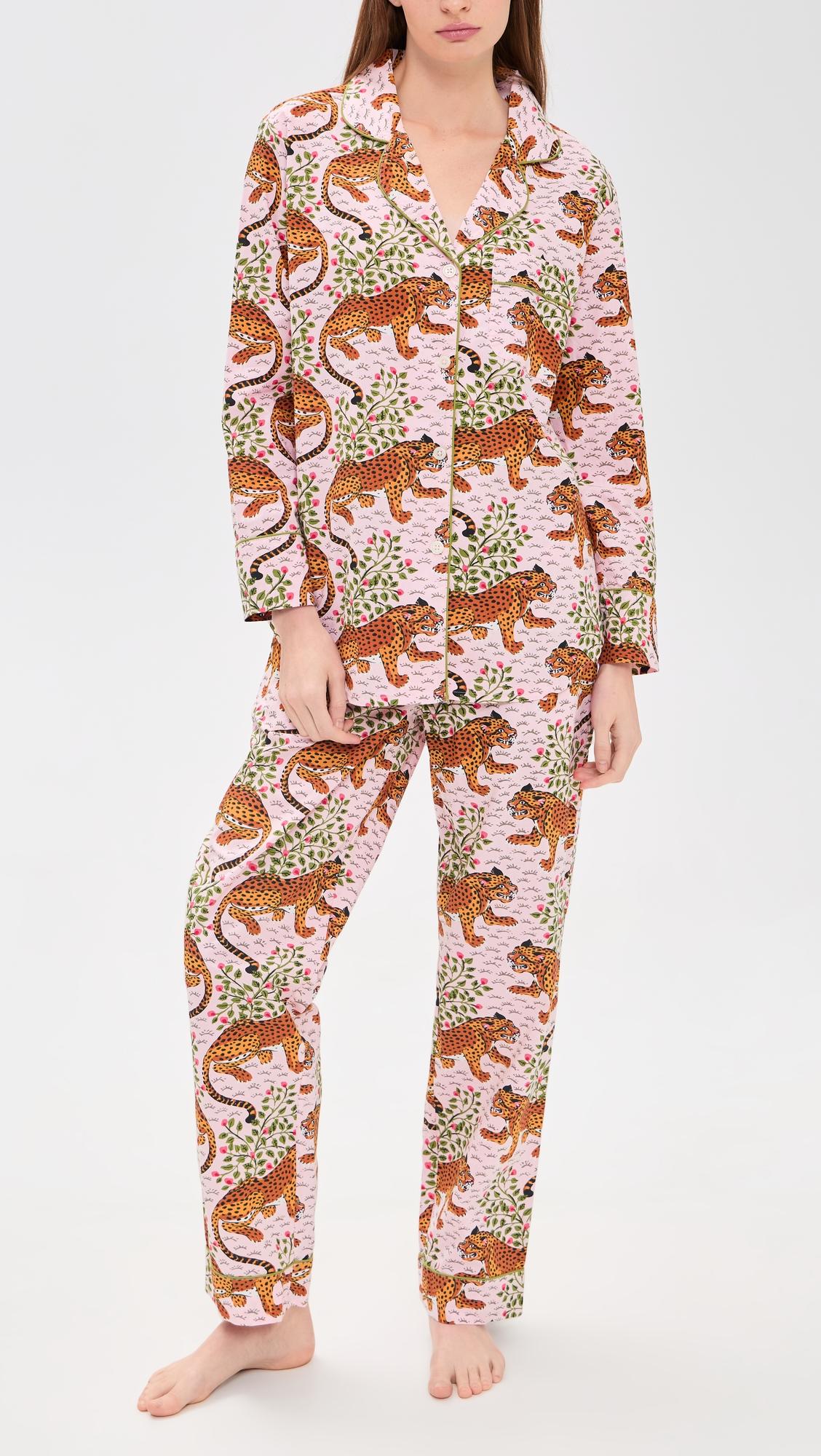 Bagheera Long Pajama Set by PRINTFRESH