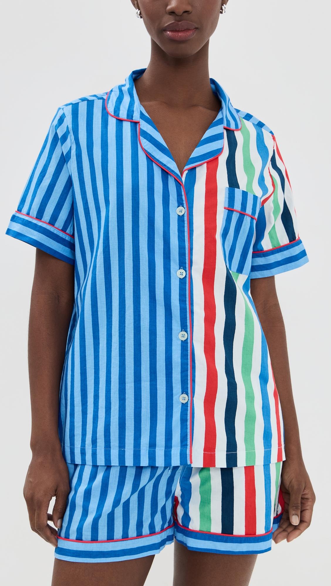 Short Pajama Set by PRINTFRESH