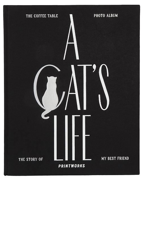 Printworks A Cat's Life Cat Album in Black by PRINTWORKS