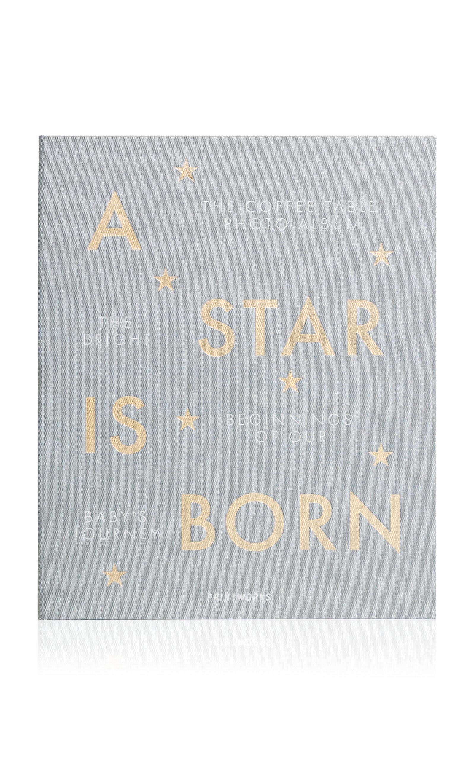 Printworks - A Star Is Born Baby Album - Grey - Moda Operandi by PRINTWORKS