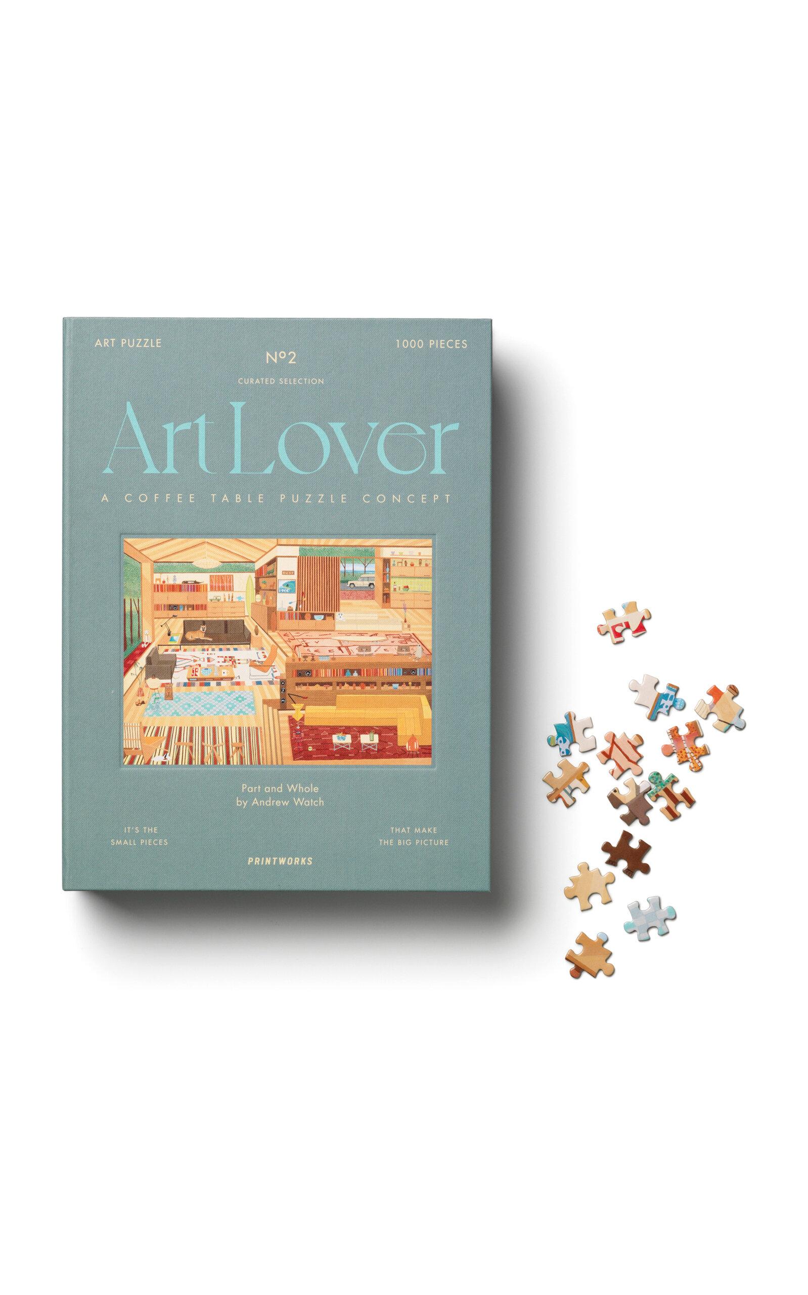 Printworks - Art Lover Book Puzzle - Part and Whole; 1000 pcs - Multi - Moda Operandi by PRINTWORKS