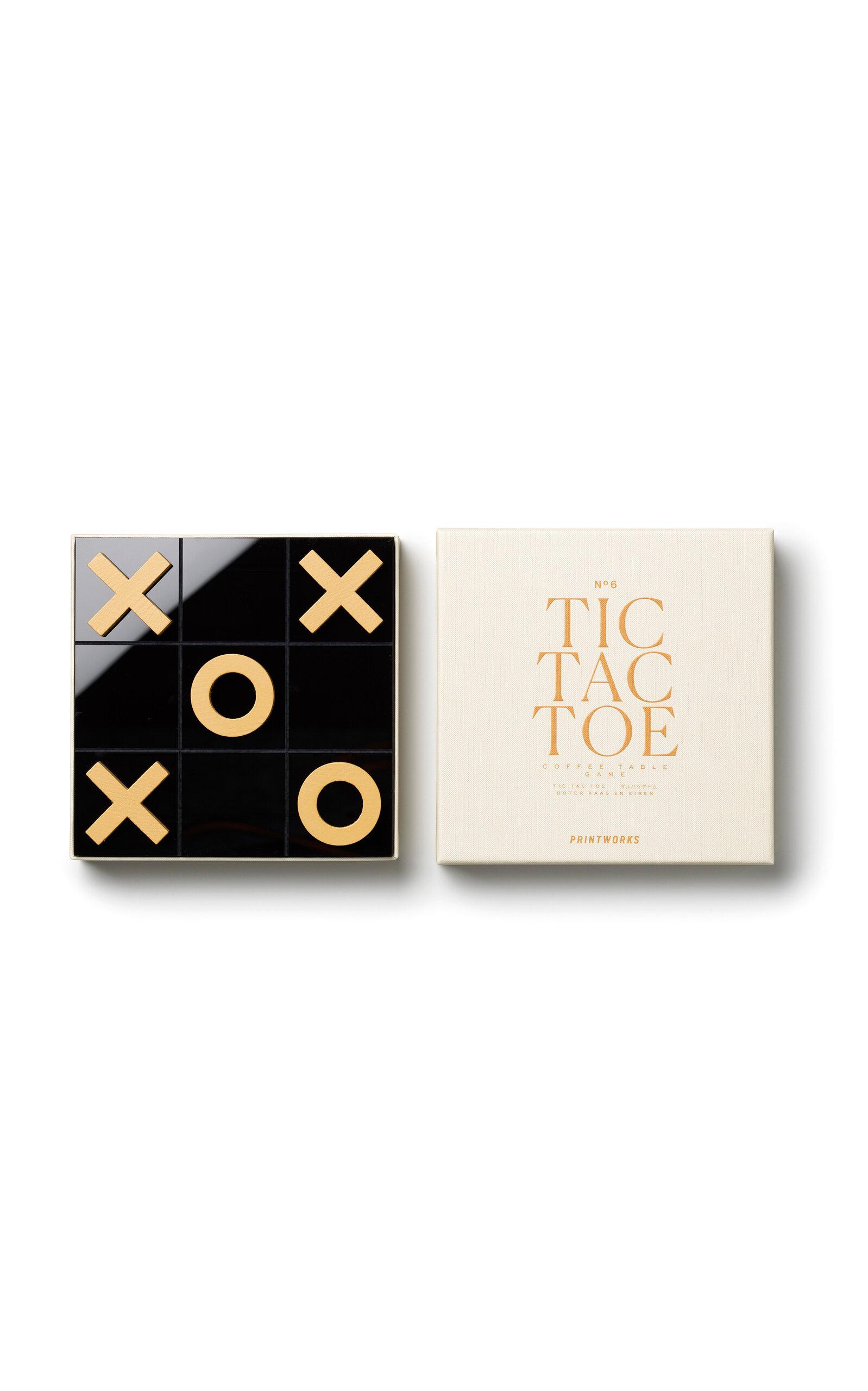 Printworks - Classic Tic Tac Toe Game Set - Nude - Moda Operandi by PRINTWORKS