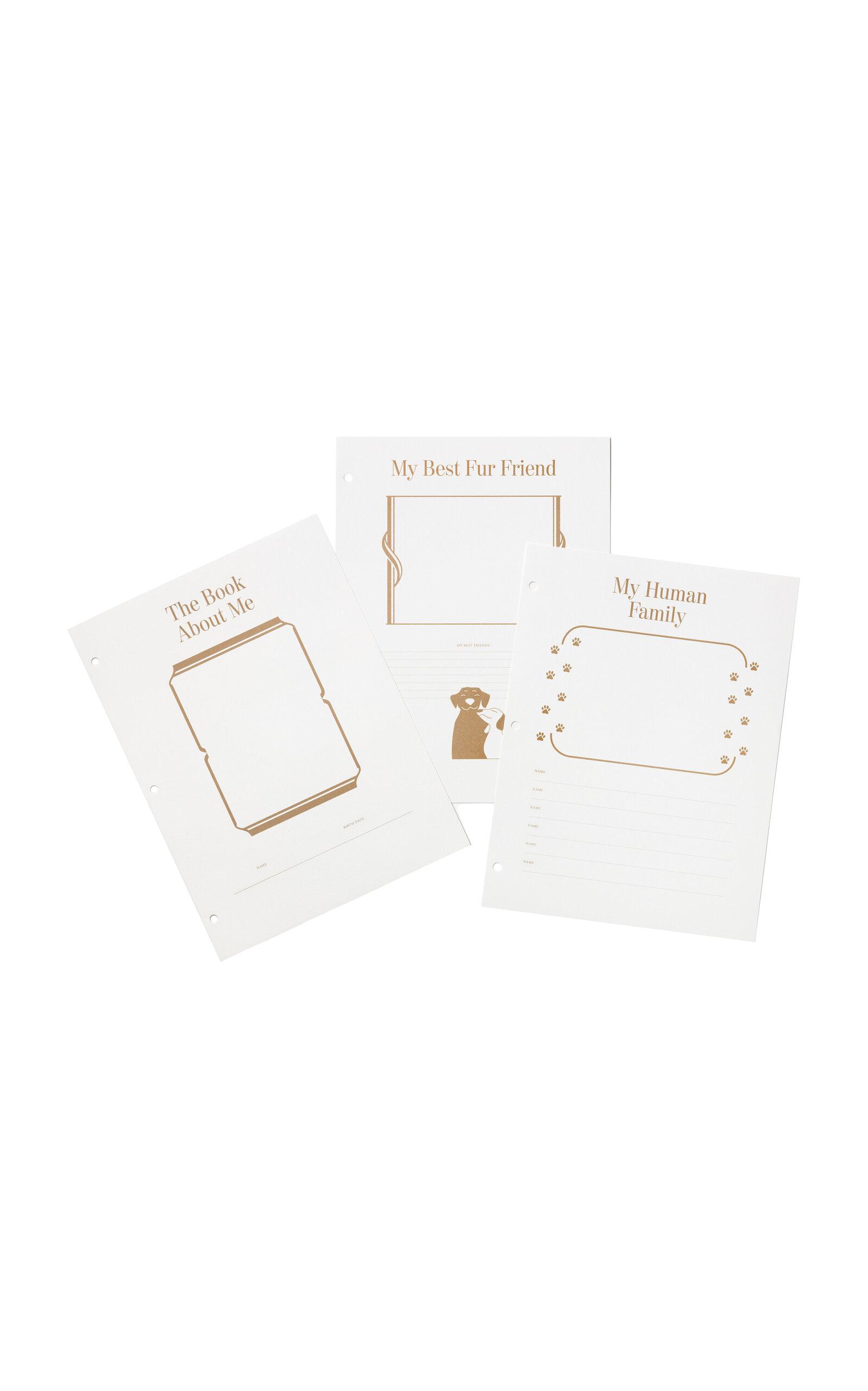Printworks - Dog Album Insert Paper - White - Moda Operandi by PRINTWORKS