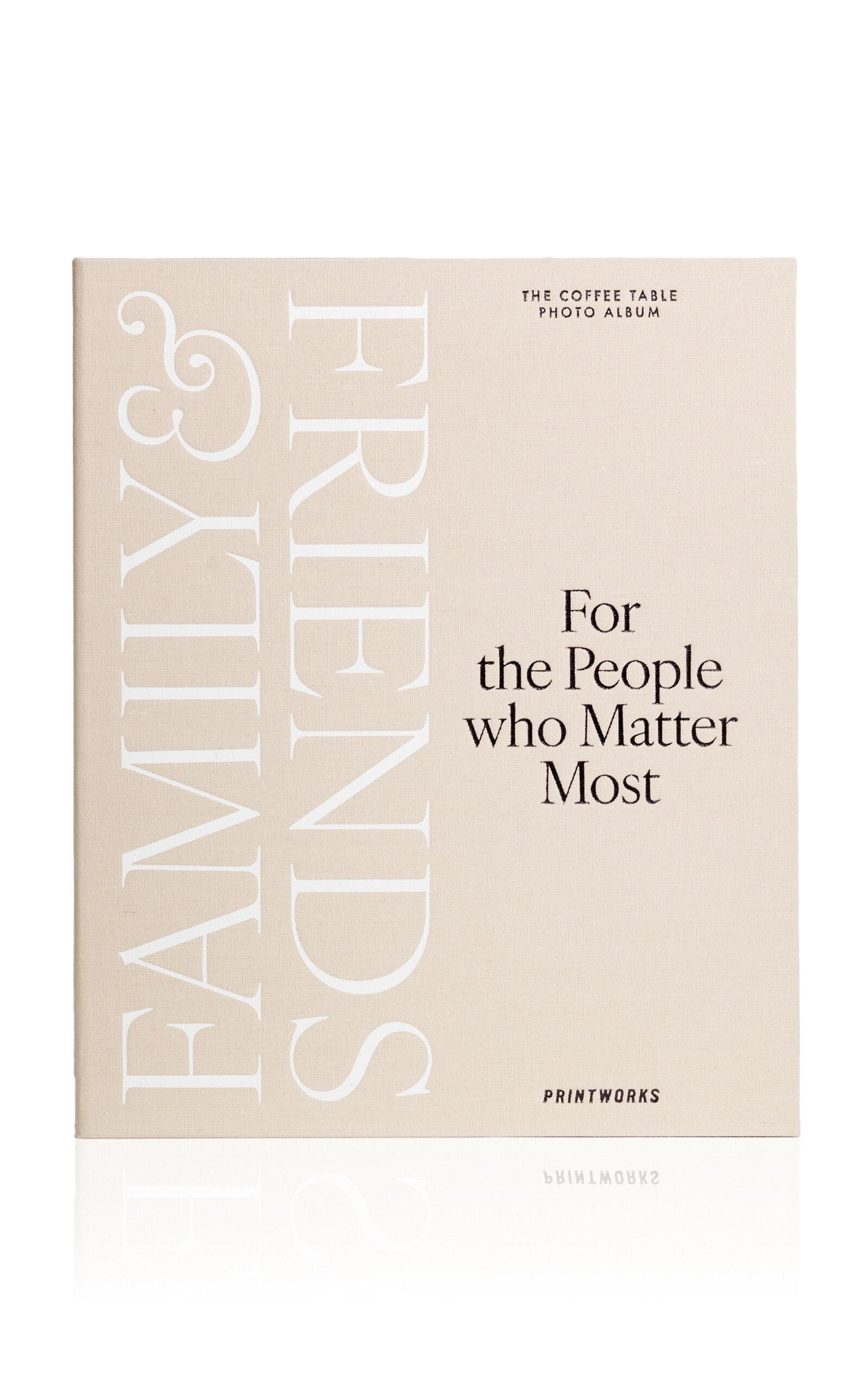 Printworks - Family and Friends Photo Album - Nude - Moda Operandi by PRINTWORKS