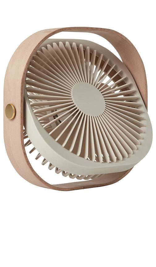 Printworks Fantastic Table Fan in Beige by PRINTWORKS