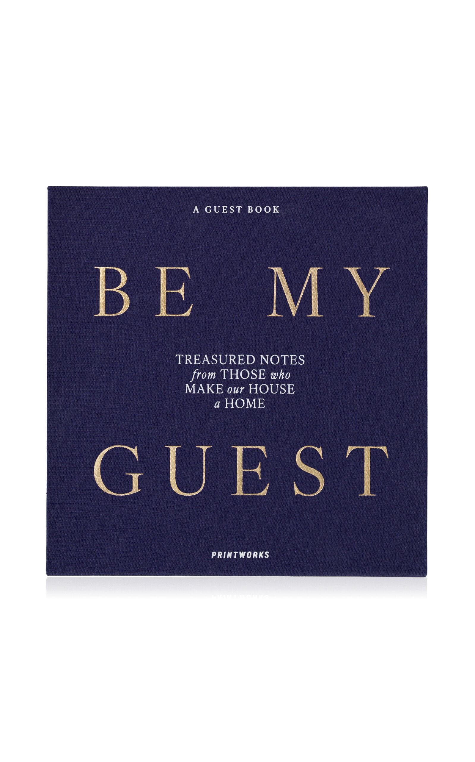 Printworks - Guest Book - Blue - Moda Operandi by PRINTWORKS