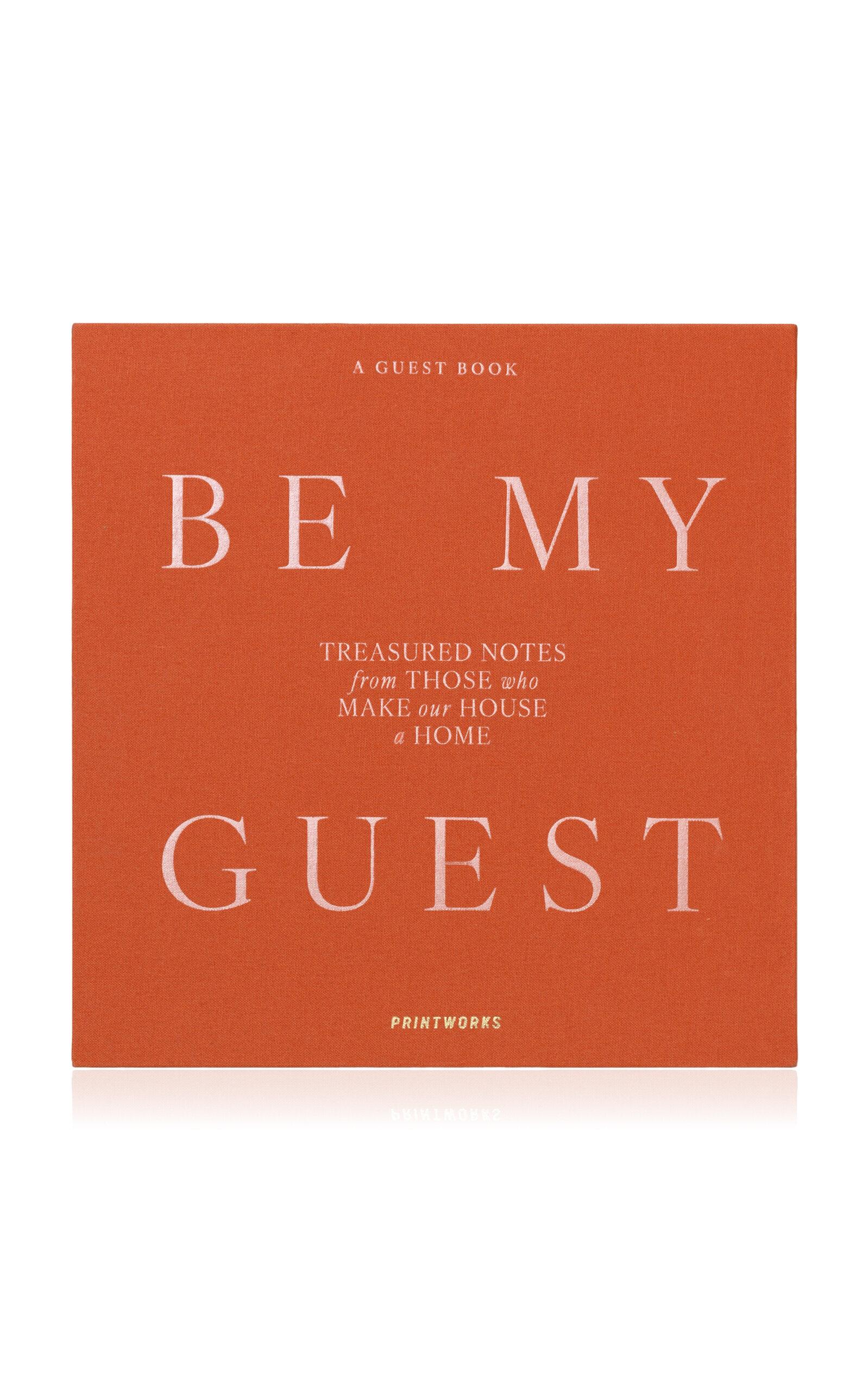 Printworks - Guest Book - Orange - Moda Operandi by PRINTWORKS