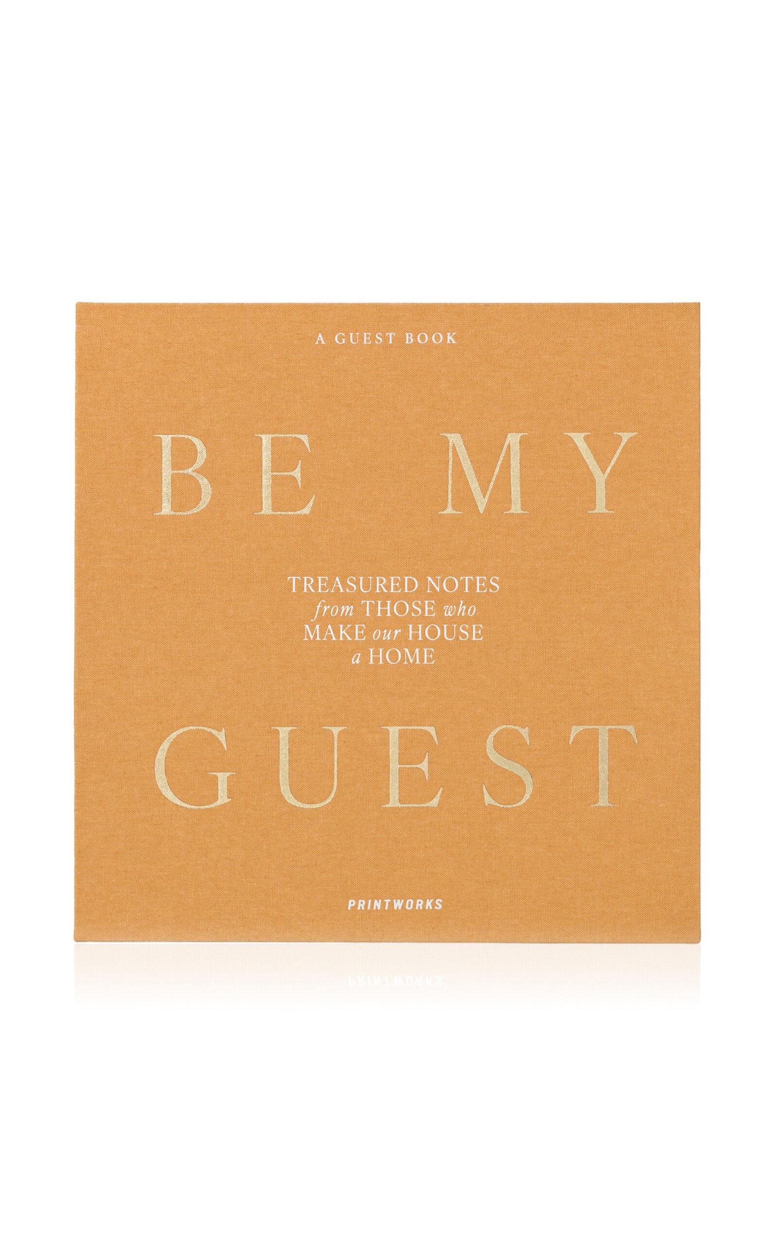 Printworks - Guest Book - Yellow - Moda Operandi by PRINTWORKS