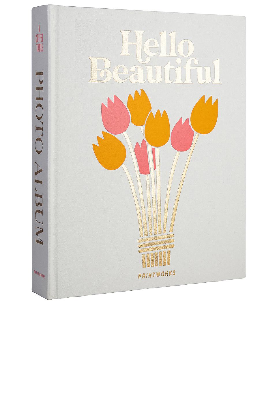 Printworks Hello Beautiful Photo Album in White by PRINTWORKS