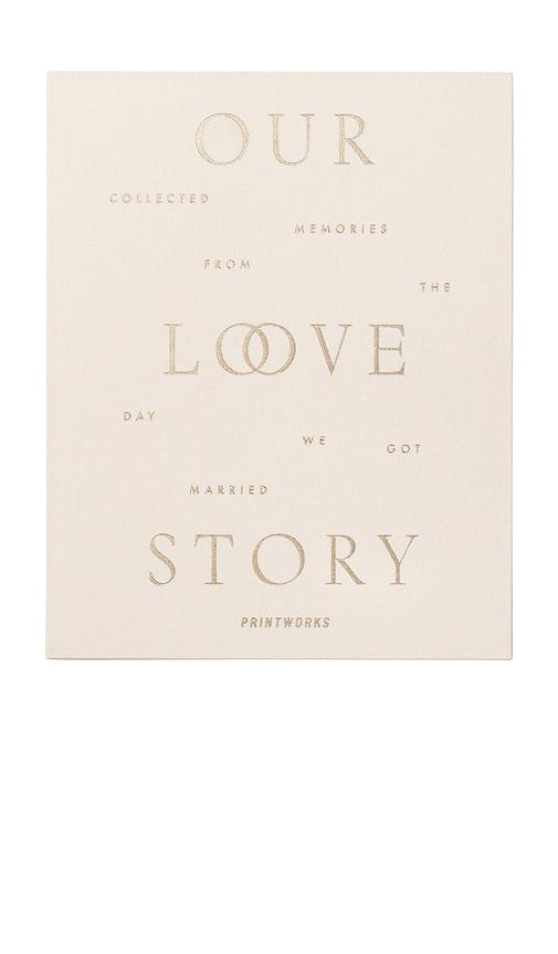 Printworks Our Love Story Wedding Journal in Beauty by PRINTWORKS Printworks Our Love Story Wedding Journal in Beauty by PRINTWORKS