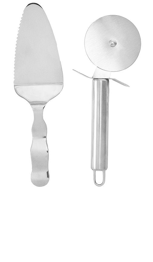 Printworks The Essentials Pizza Tools in White Multi by PRINTWORKS