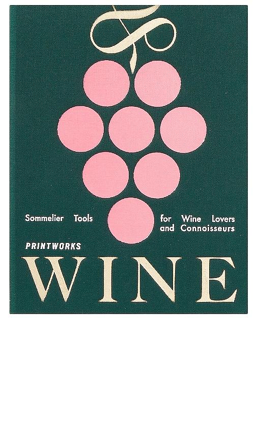 Printworks The Essentials Wine Tools in Green/Pink by PRINTWORKS