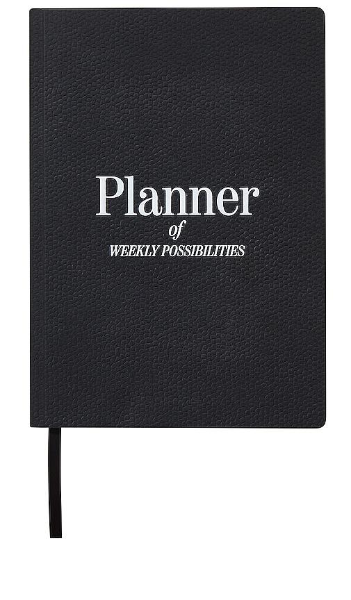 Printworks Timeless Weekly Planner in Black by PRINTWORKS