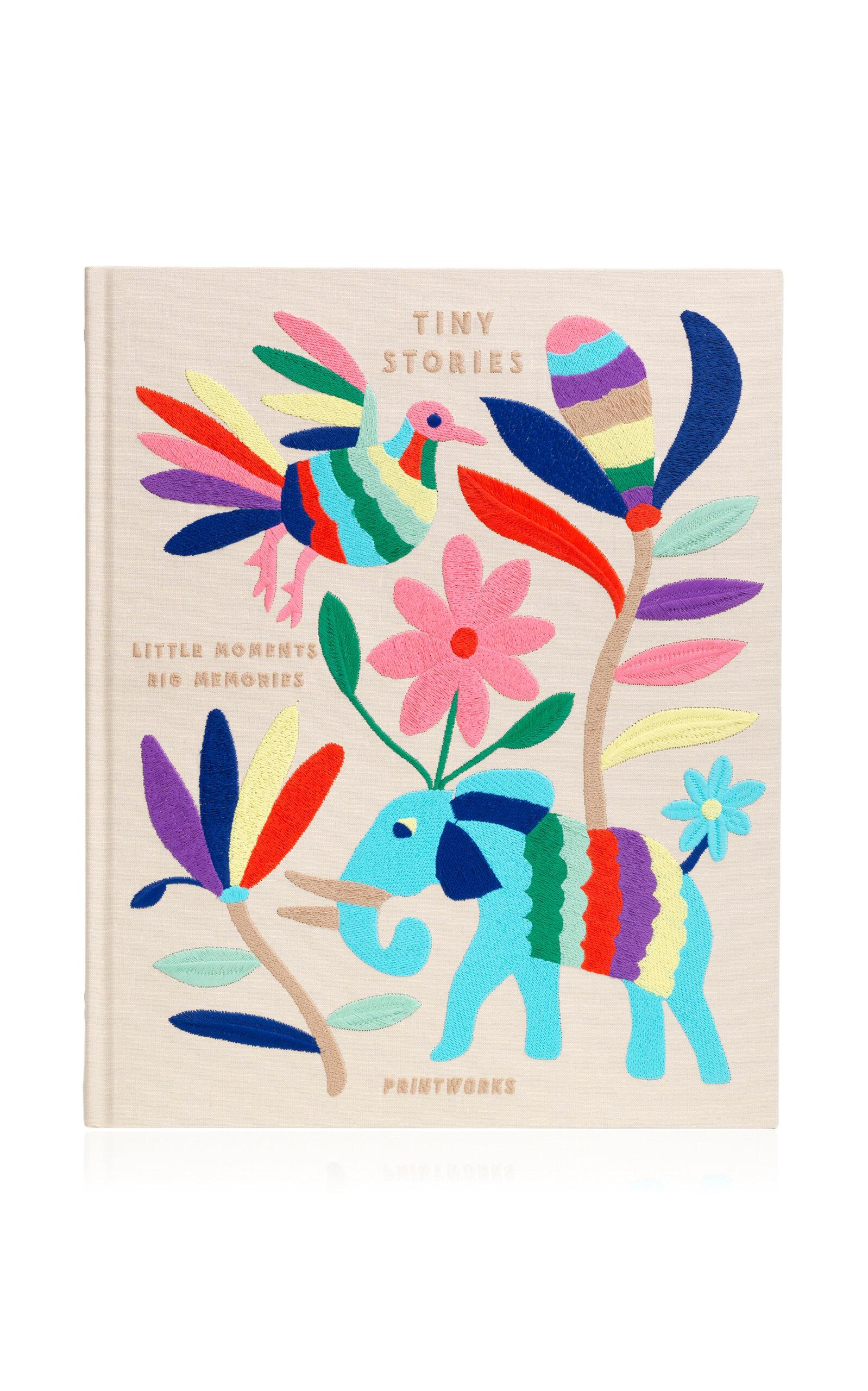 Printworks - Tiny Stories Embroidered Photo Album - Nude - Moda Operandi by PRINTWORKS