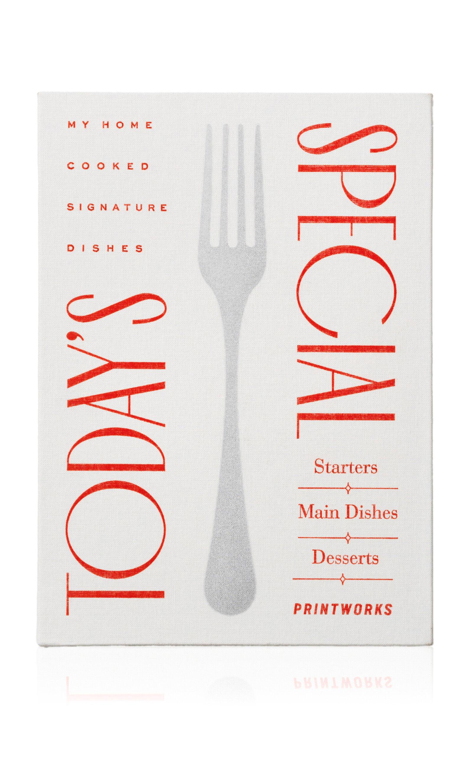 Printworks - Today's Special Recipe Book - Red - Moda Operandi by PRINTWORKS