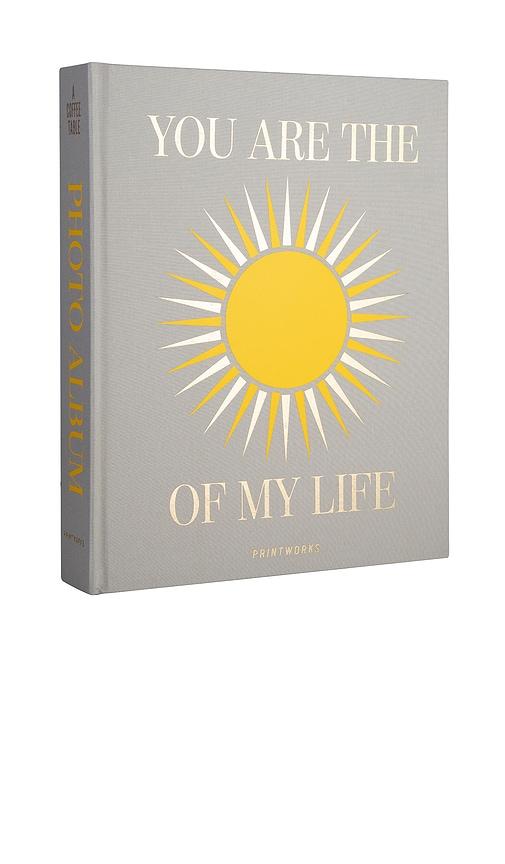 Printworks You Are The Sunshine Photo Album in Grey by PRINTWORKS