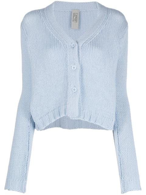V-neck cashmere cardigan by PRIVATE 0204